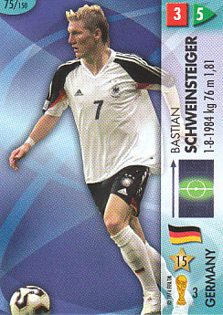 Bastian Schweinsteiger Germany Panini World Cup 2006 #75